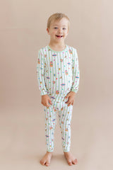 Long Sleeve Pajamas in Honeydukes