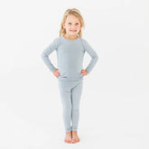 Long Sleeve Pajamas in Fog