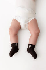 Baby 3-Pack Socks in Cafe