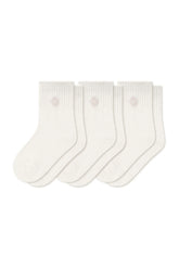 Crew Socks Combo 3-Pack in Cloud