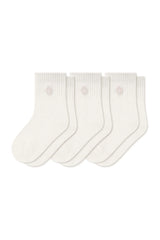 Crew Socks Combo 3-Pack in Cloud
