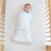 Sleep Bag Swaddler in Small Mist Stripe 1.0