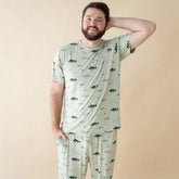 Men's Crew Neck Tee in Fishing