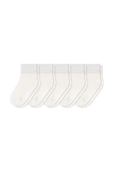 Quarter Socks Combo 5-Pack in Cloud