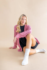 Adult Scrunch Socks in Cloud