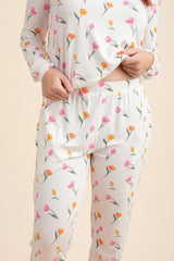 Women's Jogger Pajama Set in Tulip