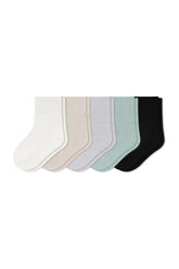 Quarter Socks Combo 5-Pack in Neutral