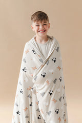 Youth Blanket in Fluffy Cat 1.0