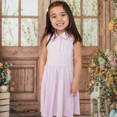 Polo Bodysuit Dress in Thistle