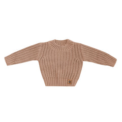 Chunky Knit Sweater in Latte