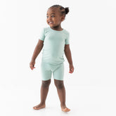 Short Sleeve Pajamas in Sage