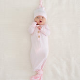Knotted Gown with Hat Set in Sakura