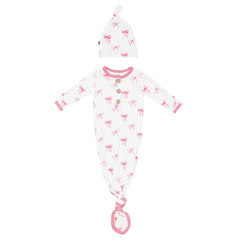 Knotted Gown with Hat Set in Bow