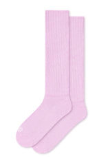 Adult Scrunch Socks in Thistle