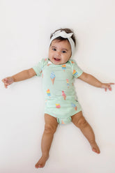 Bodysuit in Mint Ice Cream