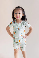 Short Sleeve Pajamas in Winnie the Pooh Hundred Acre Wood