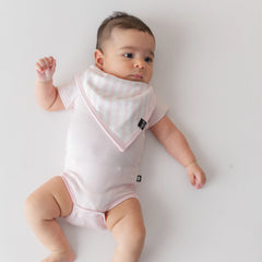 Bib in Small Sakura Stripe