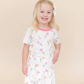 Toddler Basic Tee in Tulip
