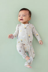 Zippered Romper in Starry Icon