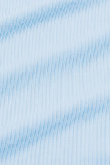 Ribbed Infant Henley Set in Breeze