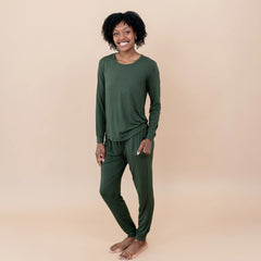 Women's Jogger Pajama Set in Fir