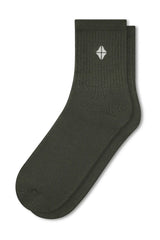 Adult Crew Socks in Fir