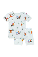 Short Sleeve Pajamas in Winnie the Pooh Hundred Acre Wood