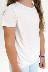 Toddler Basic Tee in Snow