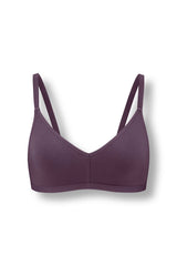 Women's V-Neck Bra in Currant
