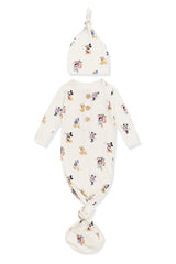 Knotted Gown with Hat Set in Mickey Mouse and Friends