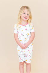 Short Sleeve Pajamas in Tulip