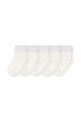 Quarter Socks Combo 5-Pack in Cloud