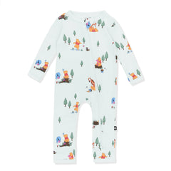 Zippered Romper in Winnie the Pooh Hundred Acre Wood