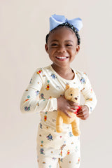 Long Sleeve Pajamas in Winnie the Pooh Celebration