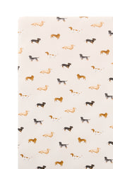 Crib Sheet in Dachshund