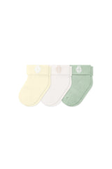 Baby 3-Pack Socks in Fresh