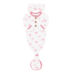 Knotted Gown with Bow Set in Bow