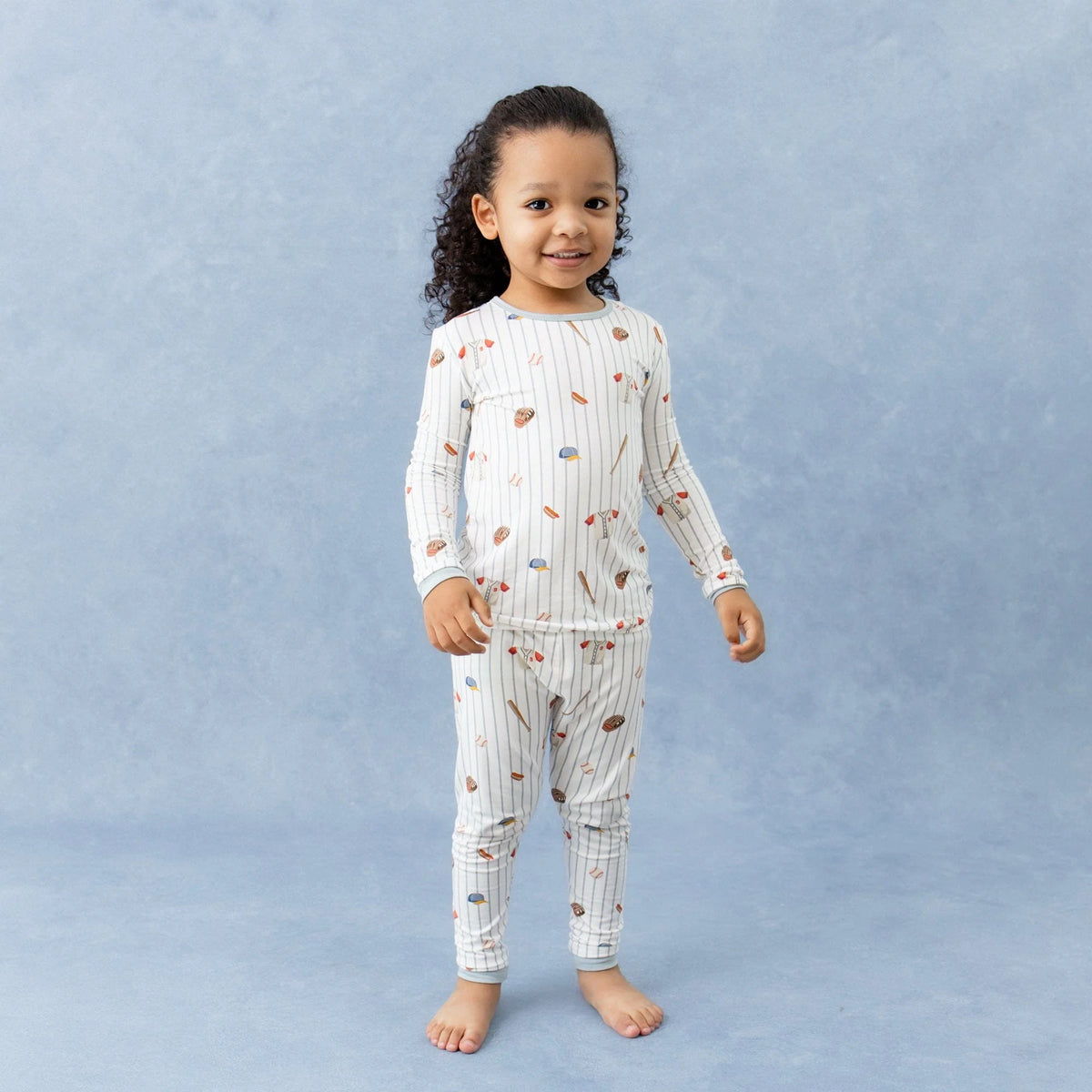 Long Sleeve Pajamas in Home Run