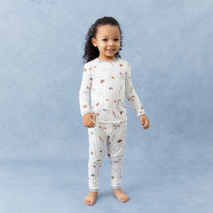 Long Sleeve Pajamas in Home Run