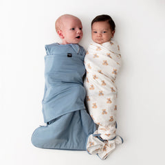 Sleep Bag Swaddler in Slate 1.0