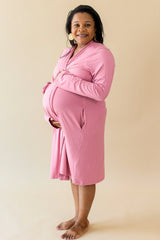 Women’s Lounge Robe in Apple Blossom