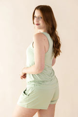 Women's Tank Set in Basil