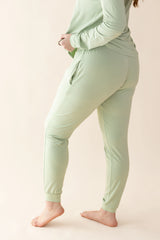 Women's Jogger Pajama Set in Basil