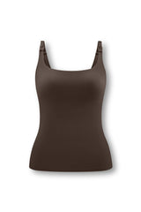 Women's Nursing Tank in Toffee