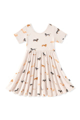 Twirl Dress in Dachshund