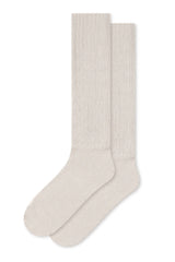Adult Scrunch Socks in Oat