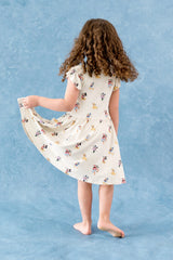 Pocket Dress in Mickey Mouse and Friends
