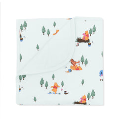 Baby Blanket in Winnie the Pooh Hundred Acre Wood 1.0